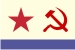 Логотип Флаг ВМФ СССР в кривых, в векторе