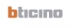 Логотип Bticino в кривых, в векторе