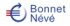 Логотип Bonnet Neve в кривых, в векторе