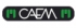 Логотип CAEM в кривых, в векторе