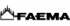 Логотип Faema в кривых