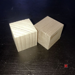 Кубик деревянный 27 мм